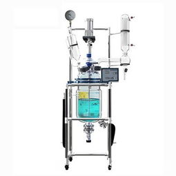 实验室高硼硅玻璃反应釜20L调速双层玻璃反应釜 五金产品零售中的精密仪器